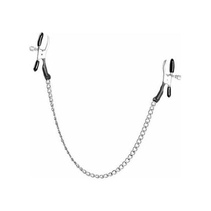 Introducing the Exquisite Alligator Nipple Clamps - Arouser X500 for All Genders - Nipple Stimulation - Sensational Silver
