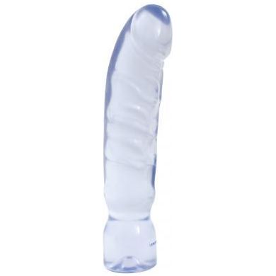 Doc Johnson Crystal Jellies Big Boy 12-Inch Clear Realistic Dildo for Advanced Users - Pleasureful Anal or Vaginal Stimulation