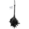 Frisky Feather Duster Black - Sensual Tickler for Couples, Fetish Fantasy Model FFD-001, Unisex, Full-Body Pleasure - Adult Naughty Store