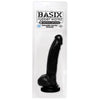Pipedream Basix Rubber 9-Inch Suction Cup Dong - Model X123: Hypoallergenic, Latex-Free, Phthalate-Free Black Dildo for Pleasurable Stimulation - Suitable for All Genders