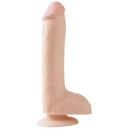 Pipedream Basix Rubber 8-Inch Dong With Suction Cup - Model B8DSC-001 - Unisex Anal and Vaginal Stimulation - Beige