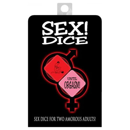 Introducing the Sensation Play Red and White Sex Dice Game for Couples - Enhance Intimacy and Explore Pleasure Together! - Adult Naughty Store