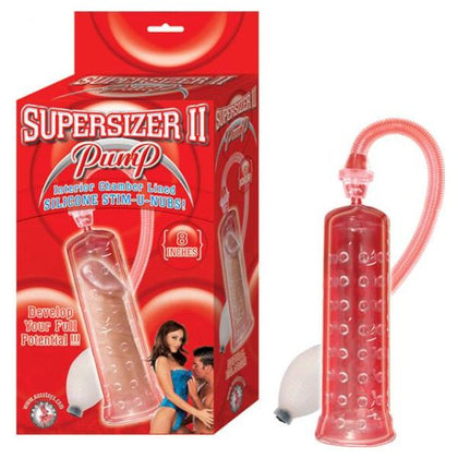 Supersizer Ii Pump (clear) - Adult Naughty Store