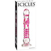 Icicles No 6 Glass Massager - Hand Blown Luxury Pleasure Wand for Unforgettable Sensations - Hypoallergenic, Nonporous, and Long-lasting - Perfect for Both Men and Women - Intense Pleasure fo - Adult Naughty Store