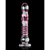 Icicles No 6 Glass Massager - Hand Blown Luxury Pleasure Wand for Unforgettable Sensations - Hypoallergenic, Nonporous, and Long-lasting - Perfect for Both Men and Women - Intense Pleasure fo - Adult Naughty Store