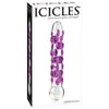 Icicles No 7 Glass Wand Massager - Clear: The Ultimate Handcrafted Pleasure Experience for All Genders - Adult Naughty Store