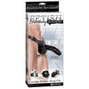 Fetish Fantasy Extreme Hollow Strap-On Black 10 inches - The Ultimate Heavy-Duty Pleasure Tool for Intense Strap-On Experiences - Adult Naughty Store