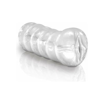 Clear Leader Snatch Masturbator - The Ultimate Transparent Stroker for Mind-Blowing Pleasure - Model X123 - Male Masturbation Toy - Intense Sorority Snatch Experience - Clear