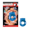 Macho Vibrating Cockring (Blue) - Powerful Pleasure Enhancer for Him and Her - Adult Naughty Store