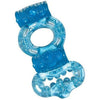 Macho 2X Power Cock/Ball Ring Blue - Ultimate Pleasure for Him and Her - Adult Naughty Store