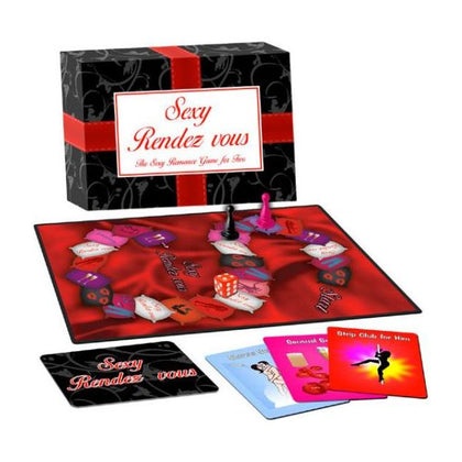 Introducing the Sensual Pleasure Play: Sexy Rendez Vous Couples Game - The Ultimate Erotic Experience for Intimate Partners - Adult Naughty Store