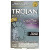 Trojan Sensitivity Ultra Thin Latex Condoms 12 Pack - Premium Pleasure for Enhanced Sensitivity