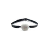 KinkLab Jawbreaker Ball Gag - Model X1B - Unisex - Oral Pleasure - Black - Adult Naughty Store