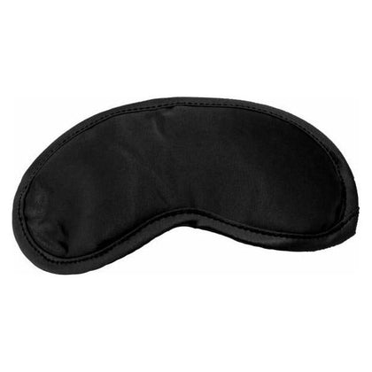 Sportsheets Satin Blindfold - Sensory Deprivation Sex Toy, Model S&M-001, Unisex, Enhances Pleasure, Black