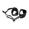 Sportsheets Sex Mischief Adjustable Handcuffs - Model AHC-001 - Unisex - Versatile Restraint for Enhanced Pleasure - Black - Adult Naughty Store