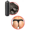 Lustful Lingerie: Hanky Spank Me Vibrating Panty - Black Lace Thong (Model HS-VPB01) - Women's Pleasure - Size S-XL - Adult Naughty Store