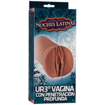 Doc Johnson Noches Latinas UR3 Amiga Para La Palma - Deep Penetration Pocket Pussy - Model NL-001 - Female Masturbation Toy - Intense Pleasure - Caramel