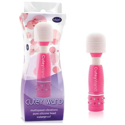 Introducing the Blush Cutey Wand Pink Micro Massager - Model CWM-4P - For Unbelievable Pleasure and Portability