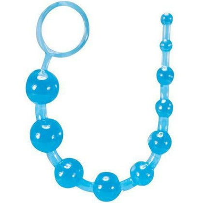 Blush Novelties Sassy Anal Beads - Model #BA-101 - Unisex Anal Pleasure Toy - Blue