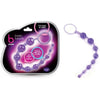 Blush Novelties Sassy Anal Beads - Model AB-10 - Unisex Anal Pleasure Toy - Purple