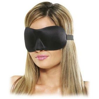 Introducing the Exquisite Pleasure Co. Deluxe Fantasy Love Mask Black O-S: Sensory Bliss for All Genders, Ultimate Comfort and Style