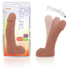 Suave Latin Collection Dual Density Tan Dong 7 inches - Realistic Sensa Feel Dildo for Pleasurable Stimulation - Skin Safe and Poseable - Adult Naughty Store