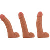 Suave Latin Collection Dual Density Tan Dong 7 inches - Realistic Sensa Feel Dildo for Pleasurable Stimulation - Skin Safe and Poseable - Adult Naughty Store