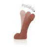 Suave Latin Collection Dual Density Tan Dong 7 inches - Realistic Sensa Feel Dildo for Pleasurable Stimulation - Skin Safe and Poseable - Adult Naughty Store