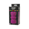 Mood Pleaser Thick Ribbed Purple Masturbator: The Ultimate Pleasure Experience for Men - Adult Naughty Store