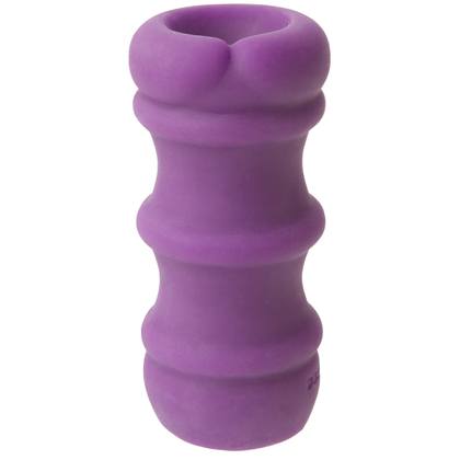 Mood Pleaser Thick Ribbed Purple Masturbator: The Ultimate Pleasure Experience for Men