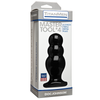 TitanMen Master Tool #4 Black Anal Plug - Ultimate Pleasure for Masters - Adult Naughty Store