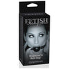 Fetish Limited Edition Beginner's Ball Gag Black - Model BGB-001 - Unisex BDSM Toy for Sensual Submission and Control