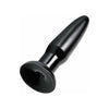 Introducing the Limited Edition Black Beginners Butt Plug by Pleasure Palace: Model BBP-001 - The Ultimate Anal Exploration Experience