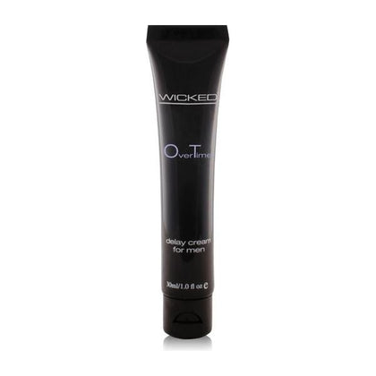 Wicked Sensual Care Collection OverTime Delay Cream for Men - Enhance Performance, Delay Ejaculation - 1oz (30ml) - Adult Naughty Store