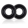 Blush Donut Rings Oversized Black - Stay Hard Cock Ring Trio for Enhanced Pleasure and Extended Performance - Adult Naughty Store