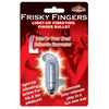 Introducing the ClearGlow Frisky Finger - Illuminating Vibrating Pleasure for Couples - Adult Naughty Store