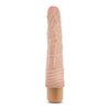 Dr Skin Cock Vibe #2 Beige Realistic Vibrating Dildo - Powerful Multi-Speed Pleasure for Beginners - Adult Naughty Store