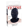 Fetish Fantasy Black Zipper Face Hood - Ultimate Control for Sensual Play - Adult Naughty Store