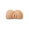 Introducing the Sensual Pleasure Co. Nasty Nympho Beige Masturbator - Model NN-500: The Ultimate Pleasure Experience for Men - Adult Naughty Store