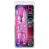 Blush Novelties B Yours Vibe #1 Purple Realistic Multi-Speed Waterproof Vibrator for Beginners - Adult Naughty Store