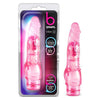 Blush Novelties B Yours Vibe 4 Pink Realistic Vibrator - Powerful Multi-Speed Waterproof Pleasure Toy for Women - Adult Naughty Store