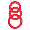 Ram Ultra Silicone Cocksweller Cock Rings Red - Premium Stacking Rings for Enhanced Pleasure - Adult Naughty Store