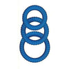 Ram Ultra Silicone Cocksweller C Rings Blue - Adult Naughty Store