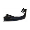Sportsheets Sex and Mischief Collection Mini Flogger Whip - Model SM-1001 - Unisex - Sensual Impact Play - Black