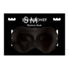 S&M Blackout Mask - Sensory Deprivation Pleasure Accessory - Model X123 - Unisex - Full Face Coverage - Black