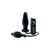 Introducing the Intense Pleasure Inflatable Sphincter Stretcher Butt Plug - Model IS-100B for Men and Women - Unleash Your Desires with this Black Beauty - Adult Naughty Store