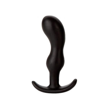 Mood Naughty 2 Medium Black Silicone Butt Plug - Model N2MBSP-001 - Unisex Anal Pleasure Toy