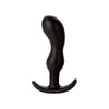 Mood Naughty 2 Medium Black Silicone Butt Plug - Model N2MBSP-001 - Unisex Anal Pleasure Toy - Adult Naughty Store