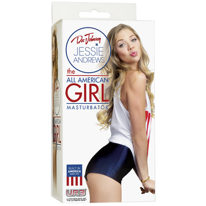 Ultra Realistic All American Girl Masturbator - Jessie Andrews Model JAM-01 - Female Pleasure Toy - Lifelike Flesh Color - Adult Naughty Store