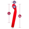 Blush Novelties G Slim Scarlet Red G-Spot Vibrator - Ultimate Pleasure for Women in a Sleek Design - Adult Naughty Store